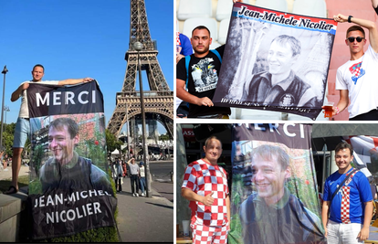 Izradio transparent Nicolieru u čast: Jean-Michelov nećak slikao se s njim, ponosan je