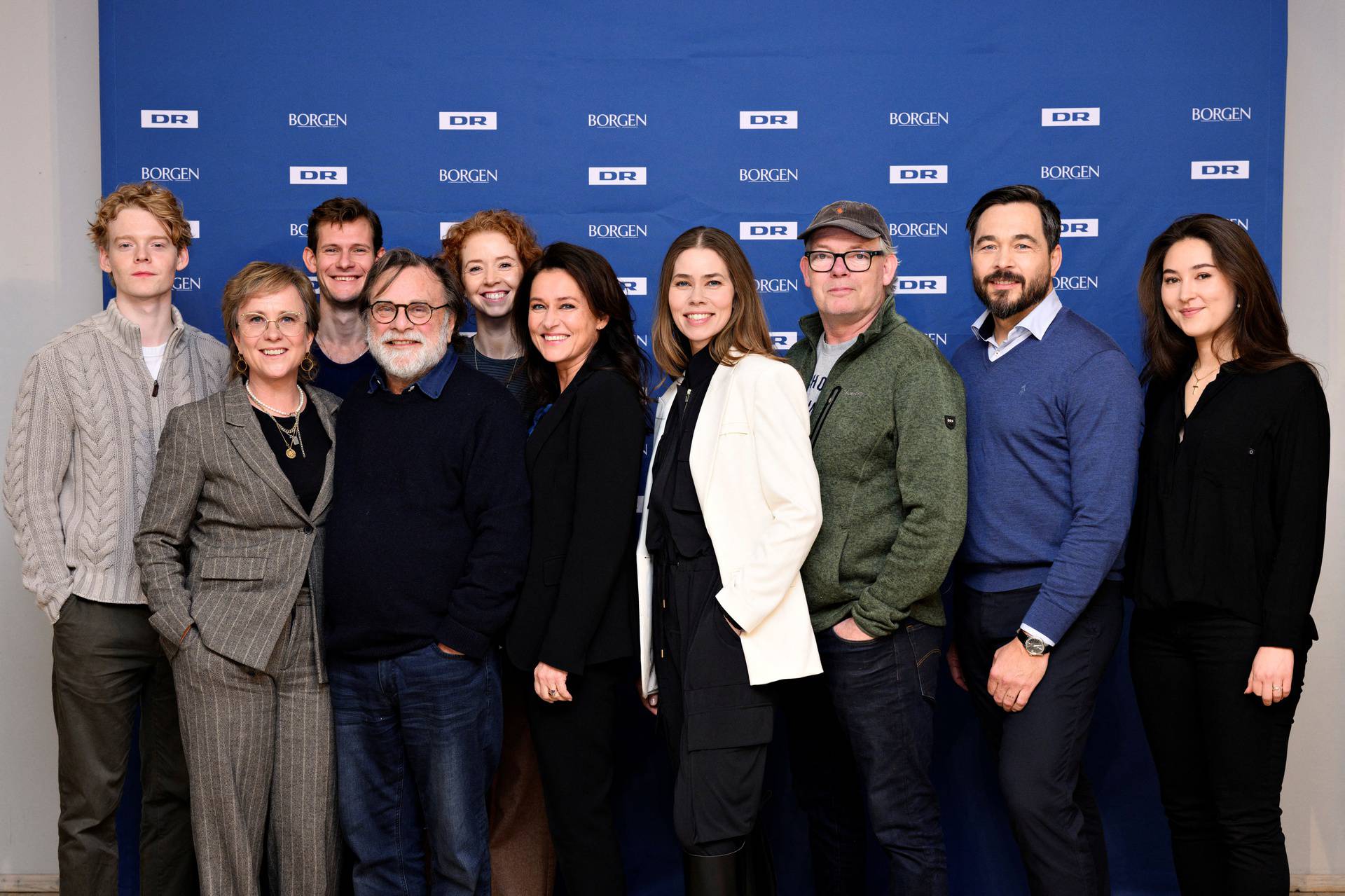 Introduction of new season of the TV series Borgen, in Copenhagen