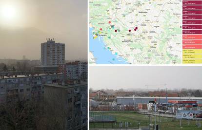 Oprez! Zrak u Zagrebu postao danas najzagađeniji u svijetu