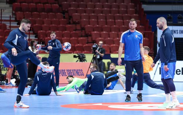 Malmo: Trening hrvatske reprezentacije uoči sutrašnje utakmice protiv Švicarske