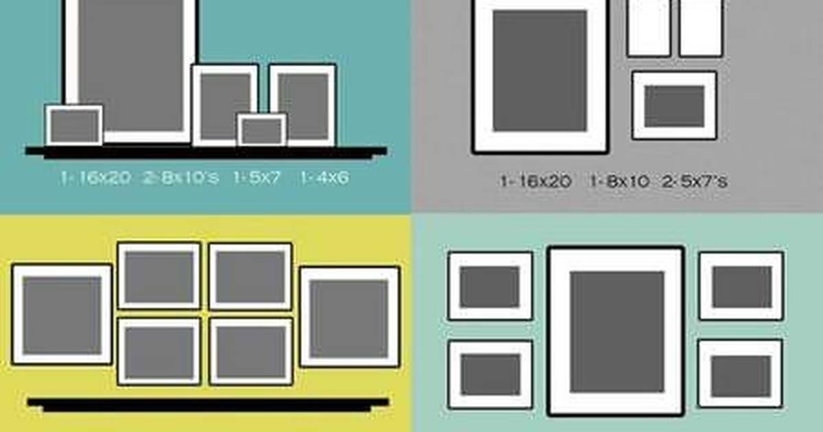 Zid Layout Želite ukrasiti zid nizom fotki? Učinite to uz ove predloške | 24sata