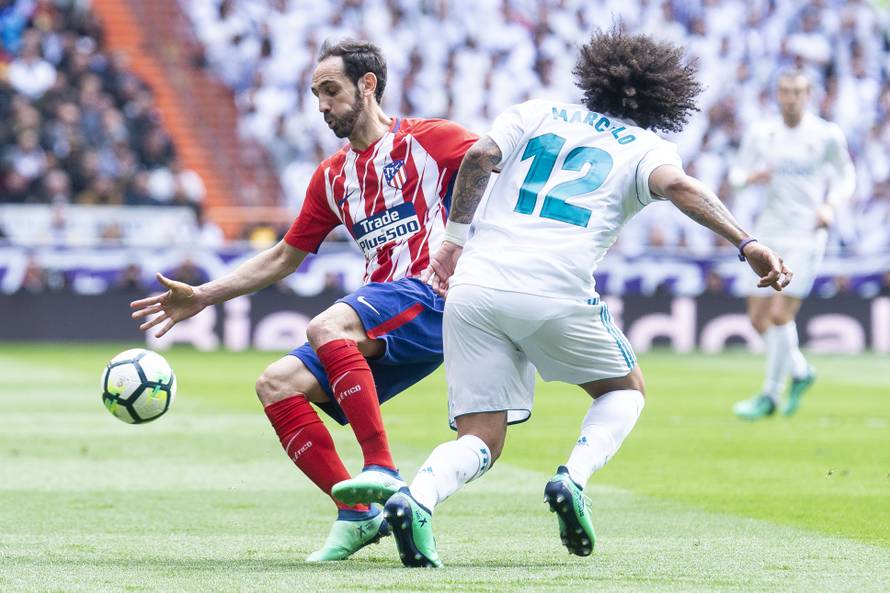REAL MADRID v ATLETICO DE MADRID. La Liga 2017-2018.