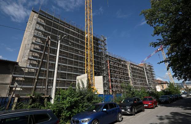 Zagreb: Knji&zcaron;nica Paromlin, gradili&scaron;te budu&cacute;e gradske knji&zcaron;nice
