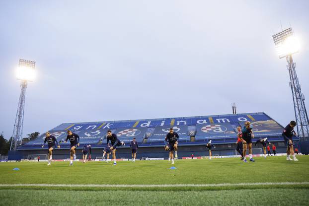 Zagreb: Trening hrvatske nogometne reprezentacije