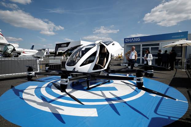 55th Paris Air Show at Le Bourget Airport near Paris