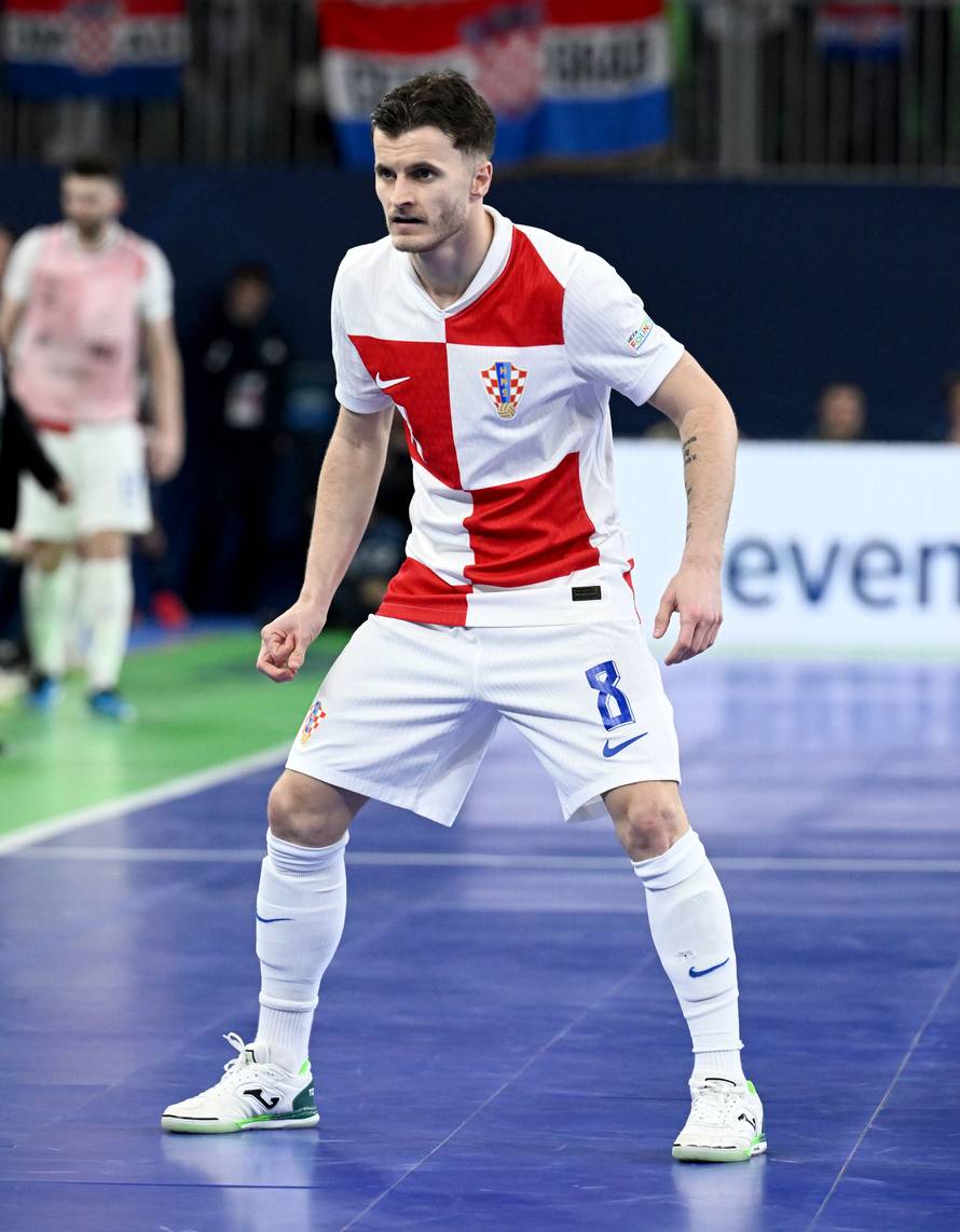 Susret Hrvatske i Španjolske u polufinalu Europskog prvenstva u futsalu