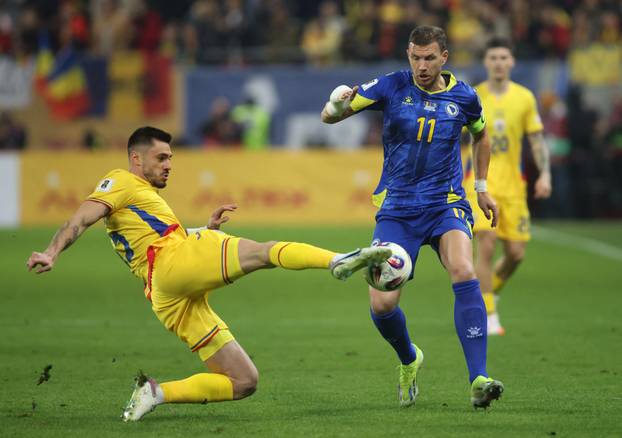 World Cup - UEFA Qualifiers - Group H - Romania v Bosnia & Herzegovina
