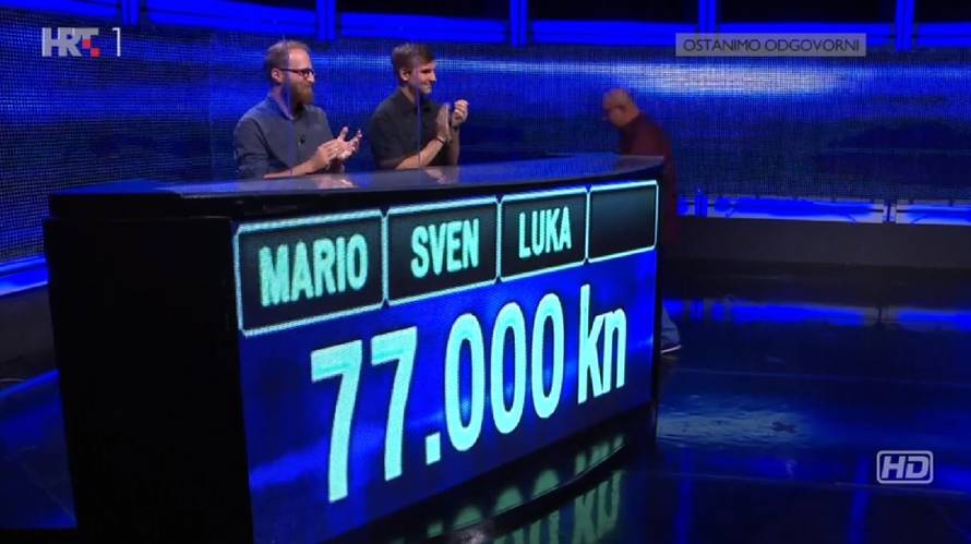 Lovcu presudio ples, ekipa s 12 odgovora odnijela 77.000 kn