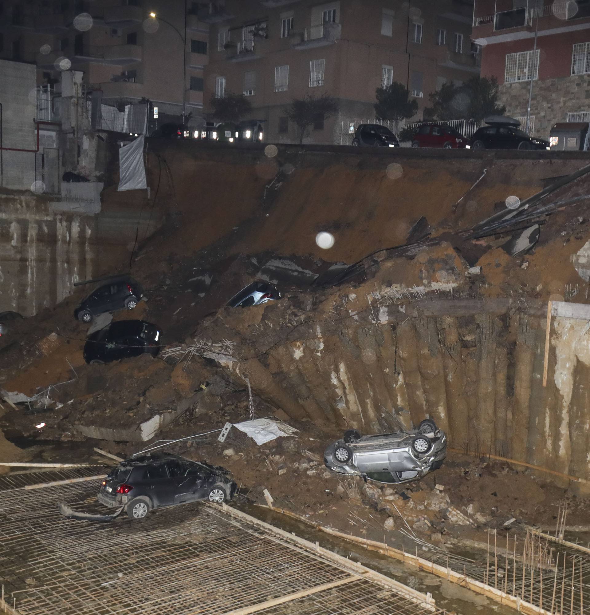 Rome, Via Lattanzio, collapses the road to the Balduina