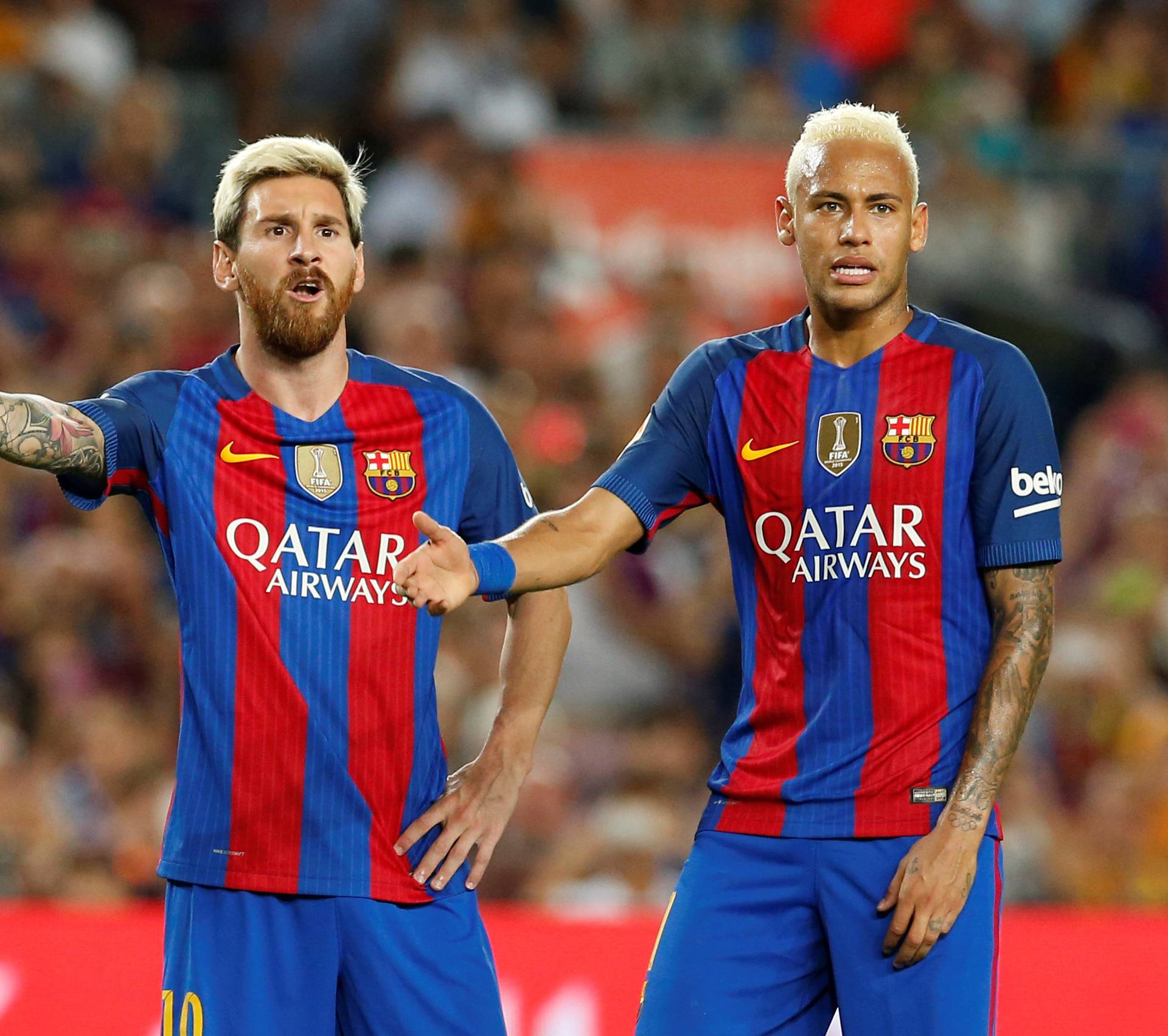 Football Soccer - Barcelona v Alaves - Spanish La Liga Santander - Camp Nou stadium