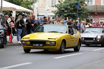 Dašak povijesti usred Rijeke: Tradicionalni susret oldtimera