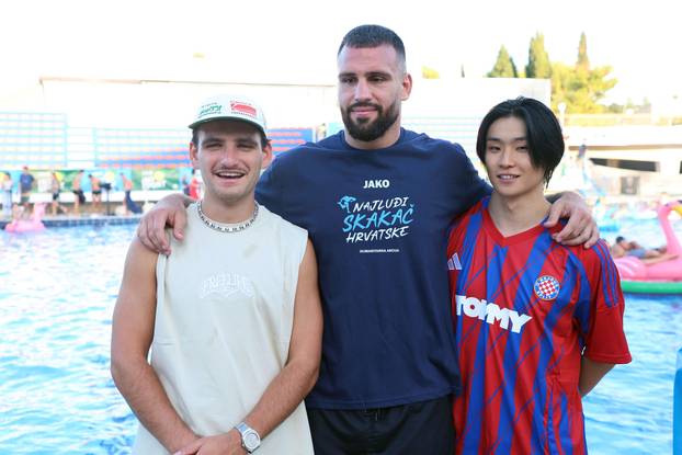 Split: Sportsko-humanitarno natjecanje "Najluđi skakač Hrvatske"