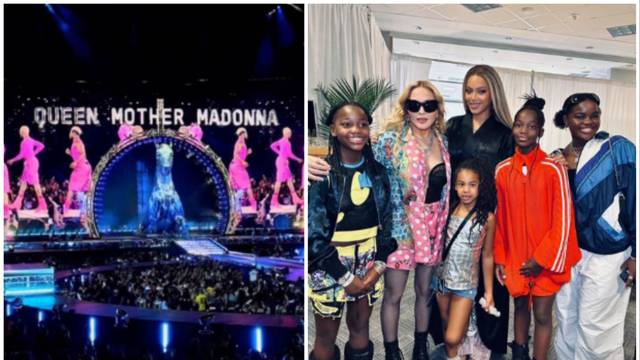 Madonna na koncertu Beyonce, ona joj tijekom nastupa vikala: 'Pozdrav kraljici, mi te volimo'