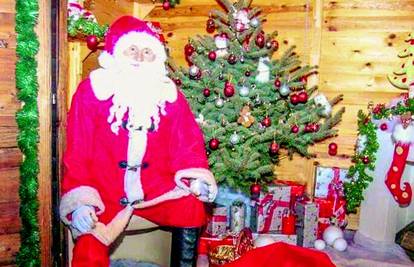 "Zatočen" u Čakovcu: Lopovi su Djedu Mrazu ukrali sanjke