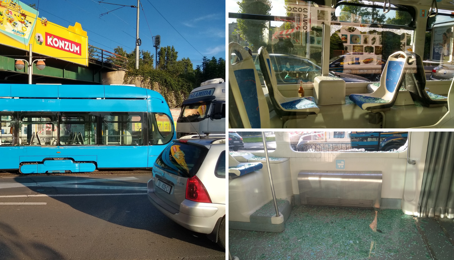 Zagreb: Sudar tramvaja i kamiona