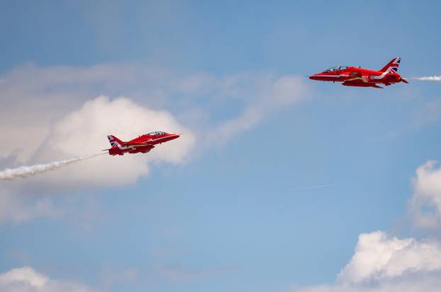 Zadar: Krila Oluje i akrobatska grupa Britanskog ratnog zrakoplovstva predstavili letačke programe