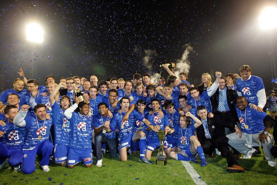 ARHIVA - Dinamo pobjedom nad Hajdukom završio sezonu 2006./07 te osvojio još jedan naslov prvaka