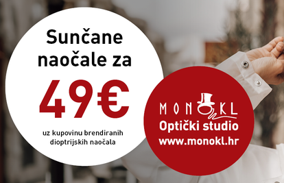 Dizajnerske sunčane naočale za 49€? Može