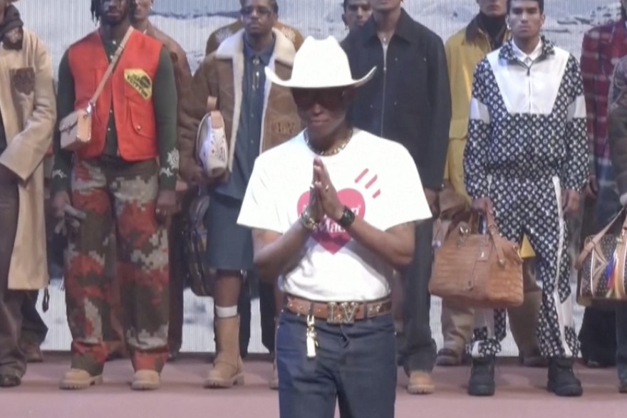 Pharrell Williams tips his hat to the American West with Louis Vuitton's menswear show