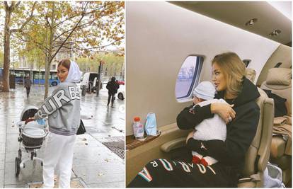 Sofija raznježila fanove novom fotkom: Najmlađi putnik na letu