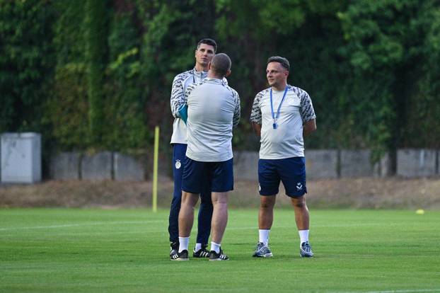 Zagreb: Trening nogometaša Dinama uoči utakmice protiv Vikinga