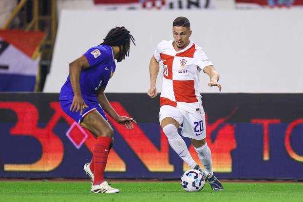 Prva utakmica četvrtfinala UEFA Lige nacija između Hrvatske i Francuske