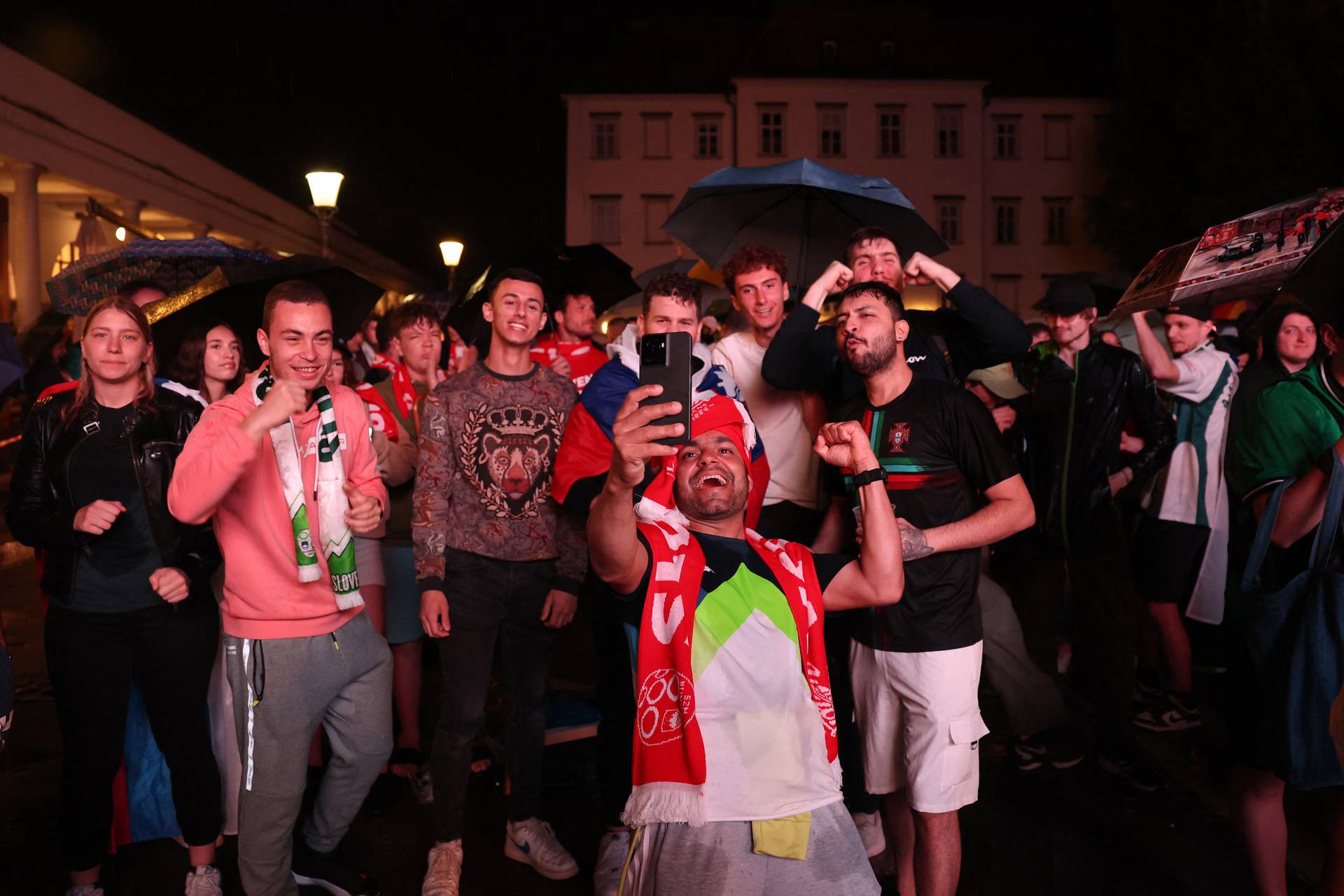 Euro 2024 - Fans gather for Portugal v Slovenia