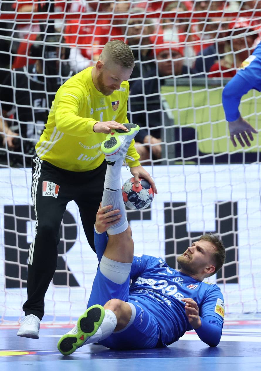 Susret Islanda i Hrvatske u utakmici za treće mjesto EHF Europskog prvenstva