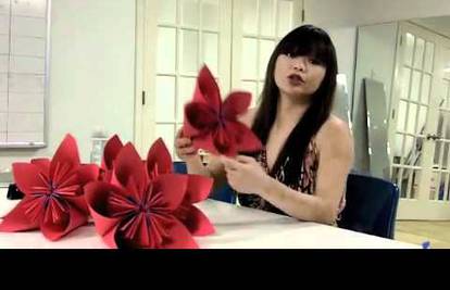 Božićni origami ukrasi: Rade borove, zvjezdice i cvijeće