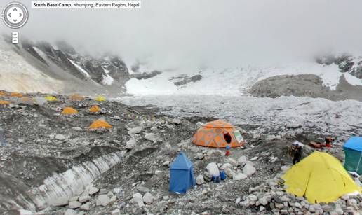 Pogled s vrha svijeta: Istražite Everest uz Google Street View