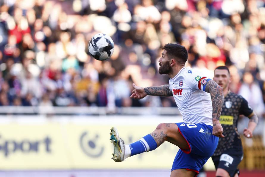 Susret 28. kola SuperSport HNL-a između Hajduka i Istre 1961