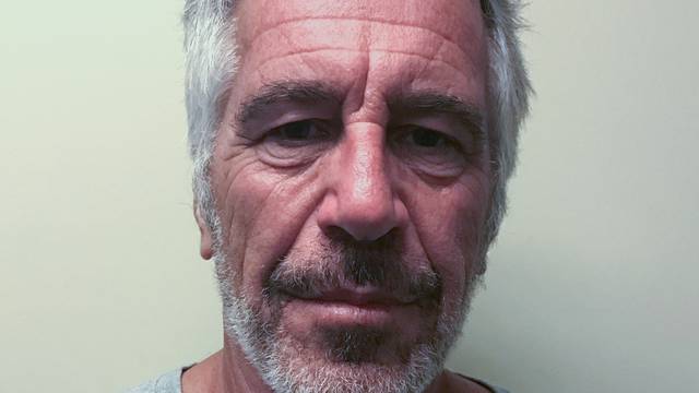 Jeffrey Epstein appears in a photo taken for the NY Division of Criminal Justice Services' sex offender registry