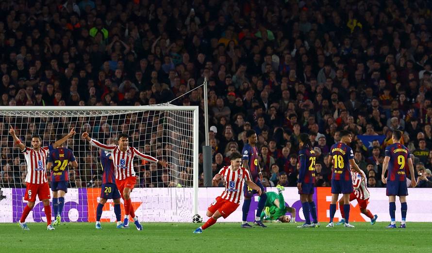 UEFA Champions League - Quarter Final - First Leg - FC Barcelona v Atletico Madrid