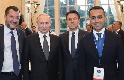 Tri dana prije izbora u Italiji: Rusko veleposlanstvo objavilo slike glavnih čelnika s Putinom