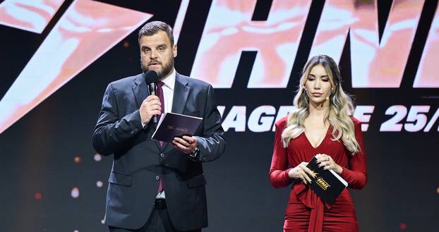 Zagreb: Ceremonija  dodjele  nagrade SuperSport Hrvatske nogometne lige