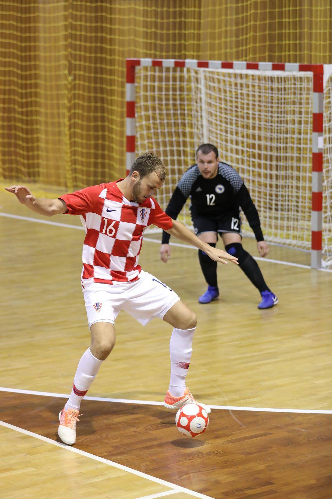 Dubrovnik: Kvalifikacije za futsal svjetsko prvenstvo, Hrvatska - BiH
