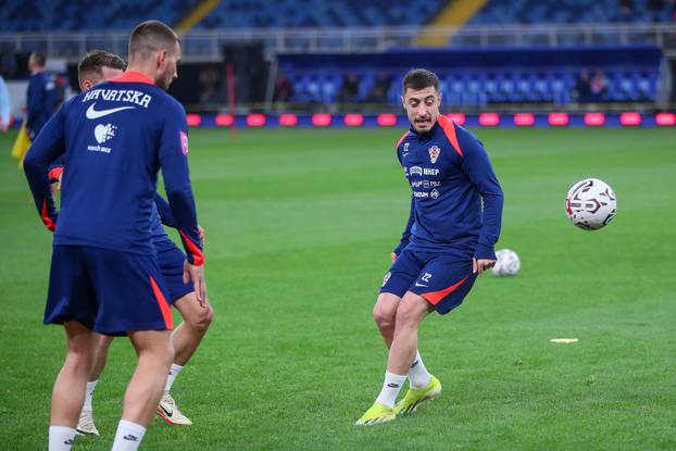 Kairo: Trening hrvatske nogometne reprezentacije