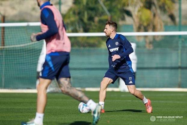 FOTO Hajdukovce u Španjolskoj dočekali idealni uvjeti. Gattuso s kapom 'dirigirao' igračima
