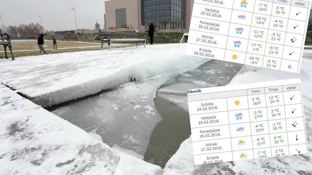 'Stiže ledeni val, neka civilna zaštita bude u pripravnosti...'