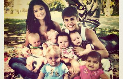 Bieber i Selena u 'Brangelina' stilu: Pozirali sa šestero djece