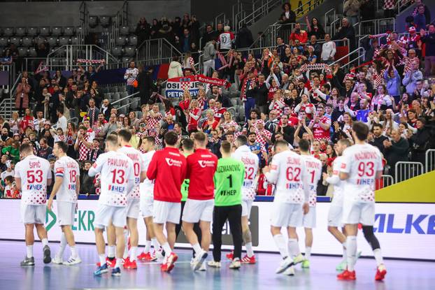 Zagreb: IHF Svjetsko rukometno prvenstvo 2025., Egipat - Hrvatska