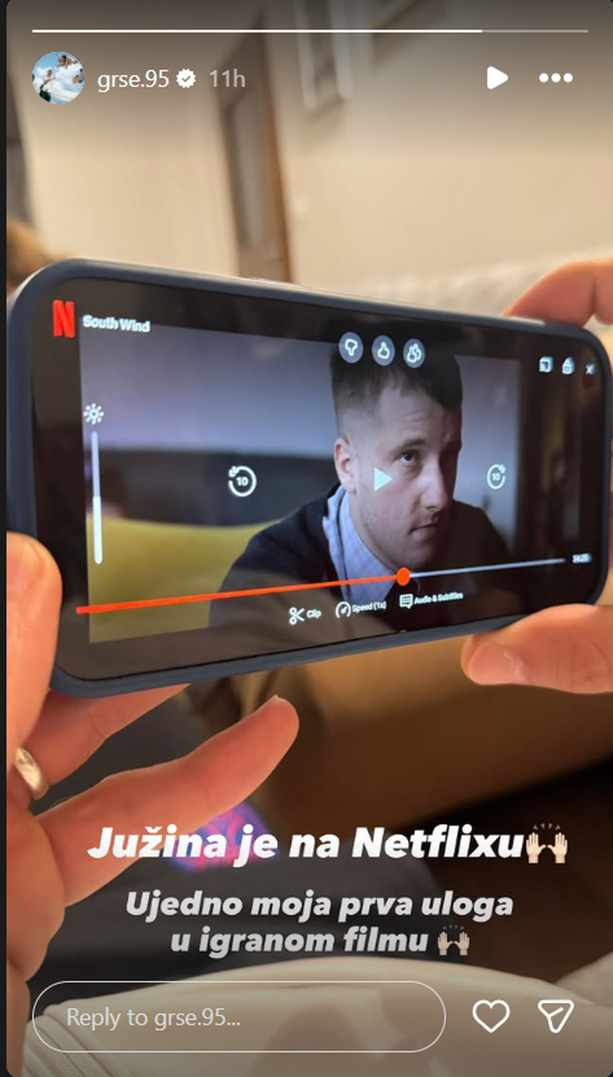 Grše postao glumac: Na Netflix stigao hrvatski film 'Južina' u kojem jednu od uloga igra reper