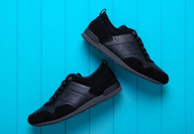 Men's sport shoes în wood 