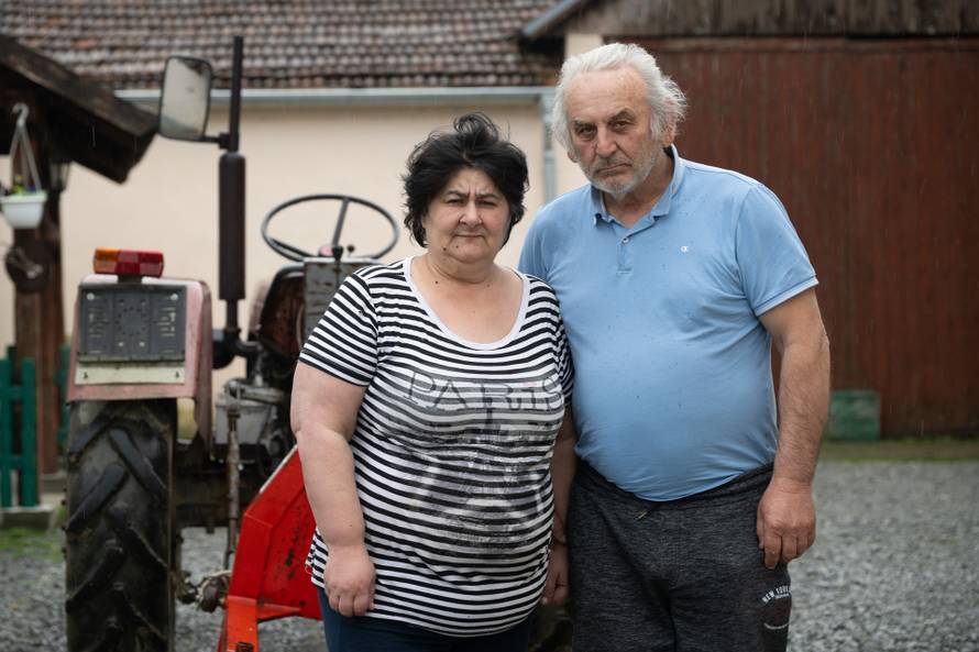 Čazma, Daskatica: Nikola i Branka Buković, rodbina Marije Buković koju su u ponedjeljak skoro do smrti izgrizli susjedovi psi