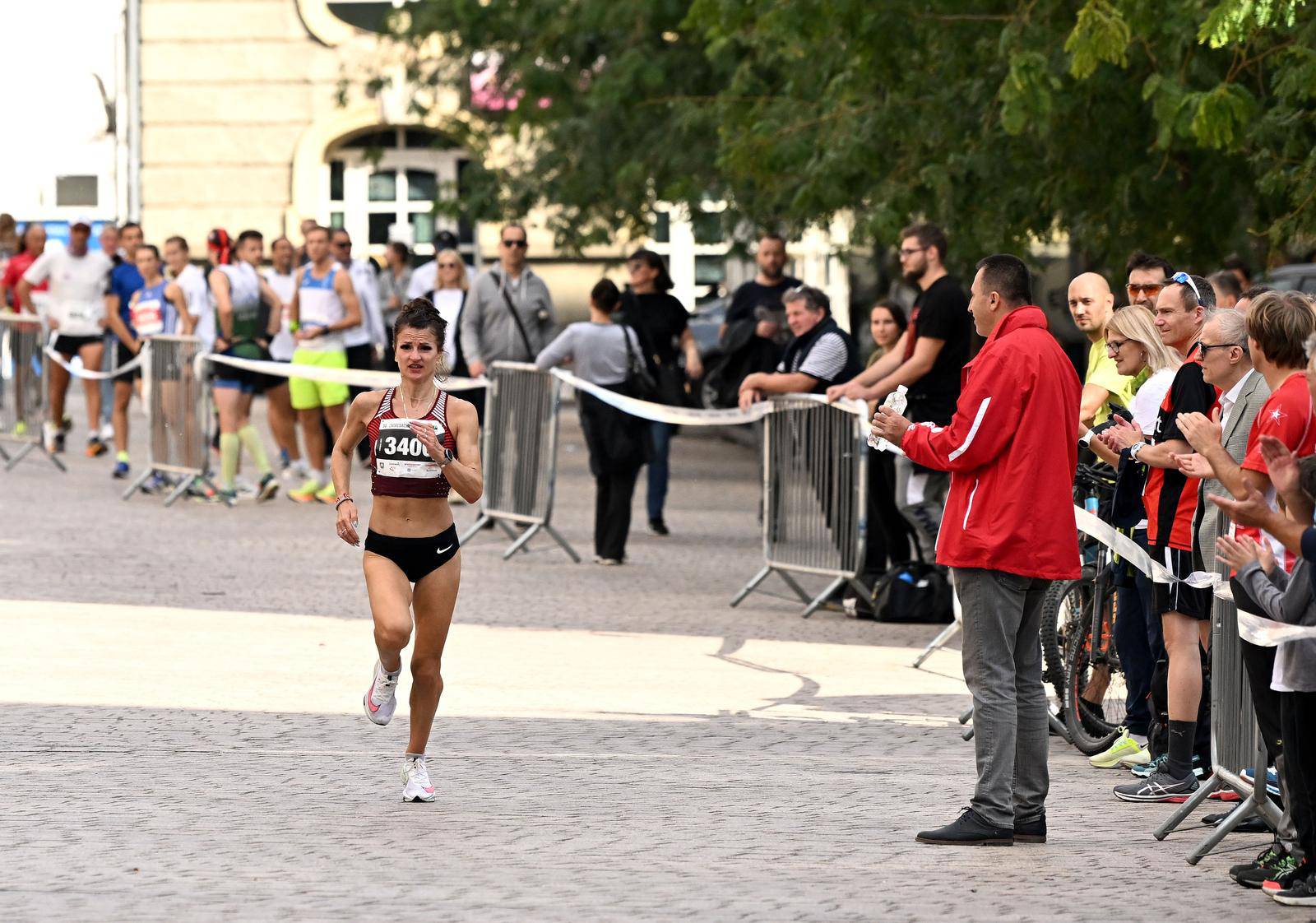 Zagreb: Cilj Garmin 10k utrke u sklopu 30. Zagrebačkog maratona