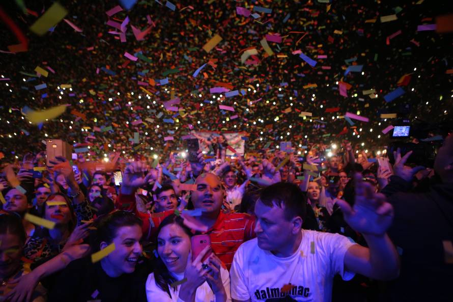 Mišo oduševio splitsku Arenu: 'Da nema vas, ne bi bilo mene'