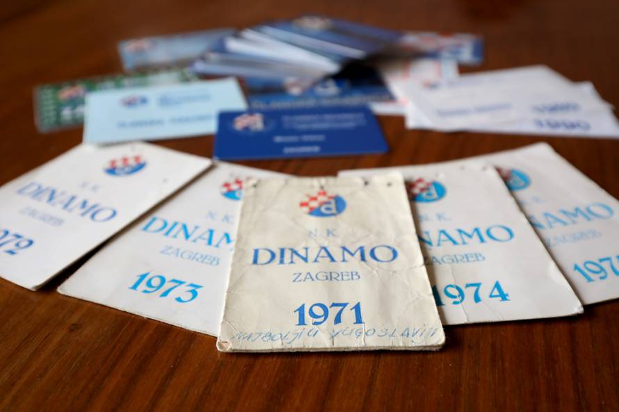 Vjerni Dinamov navijač: Čuvam kartu od proljeća 1970. godine