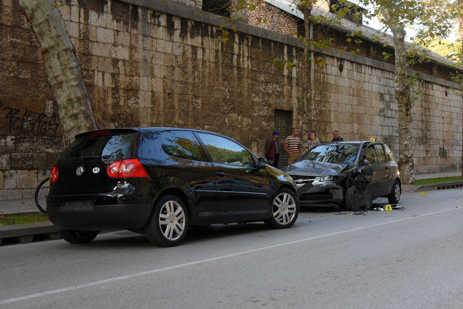 Prometna nesreća u centru Pule