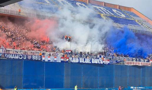 FOTO Legendarni transparenti, &scaron;alovi i 'spitke'. Pogledajte 'old school' izdanje Bad Blue Boysa