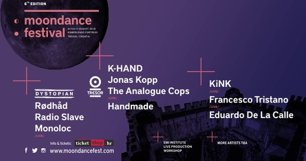 Otkriven lineup Moondance Festivala 24sata